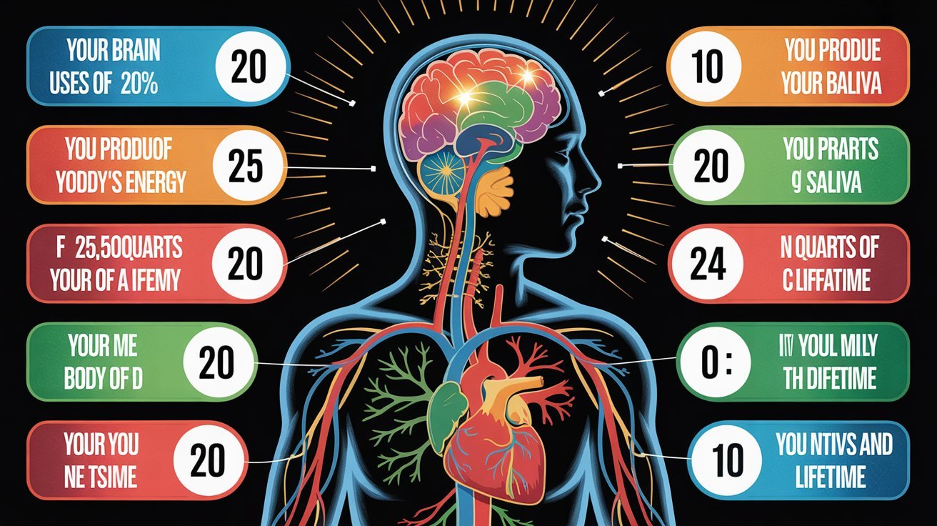 🧬 10 Mind-Boggling Facts About the Human Body You Never Knew
